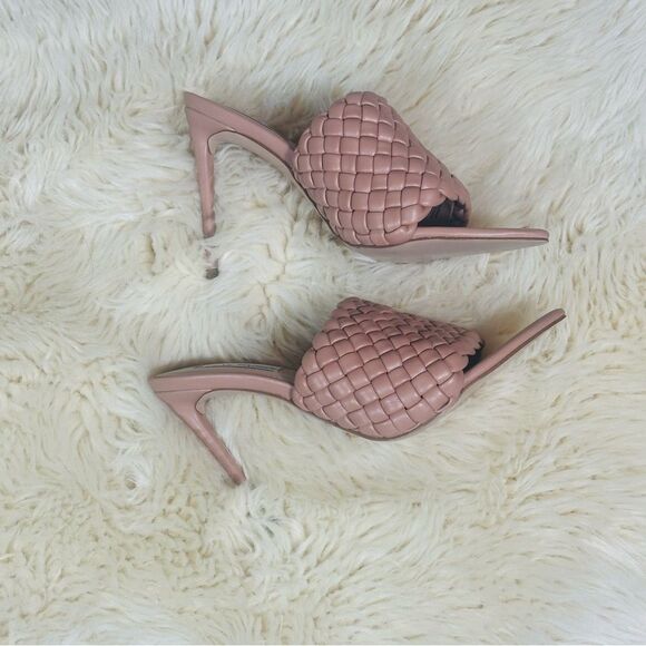 Steve Madden Pink Quilted Mules - Picture 1 of 9